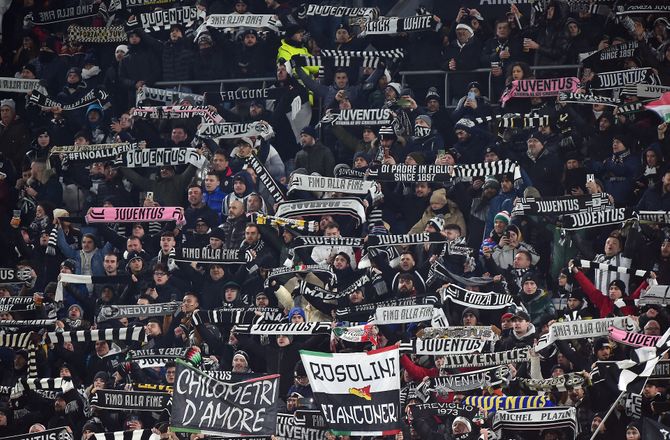 Champions League -Fanforbud overrasker Juve