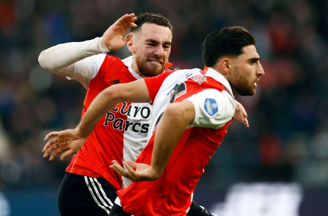 Holland -Danskerløst Feyenoord klar til semifinalen i pokalturneringen 