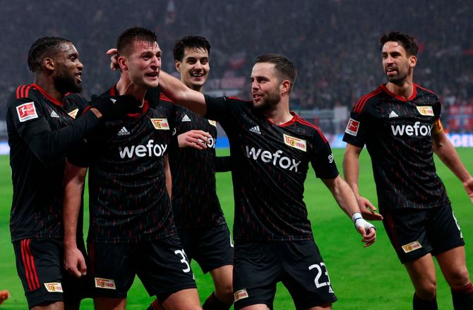 Bundesliga -Union Berlin dukkede RB Leipzig efter flot comeback