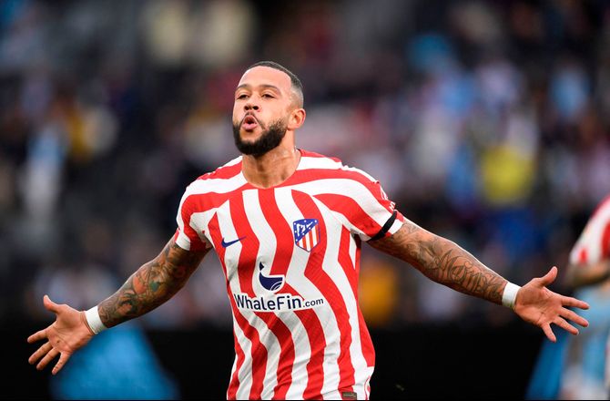 Copa del Rey -Depay sikrede Atletico cupsejr mod miniputter