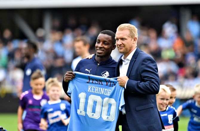 3F Superliga -Kehinde er med i Randers-truppen igen efter misset skifte