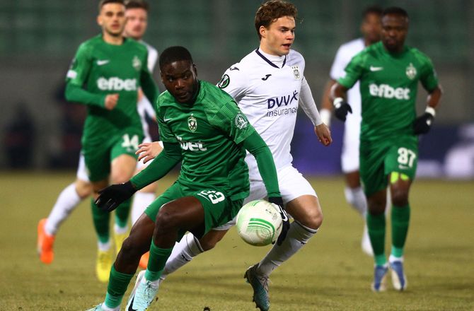 ECL -Dreyer ramte stolpen i skuffelse mod Ludogorets