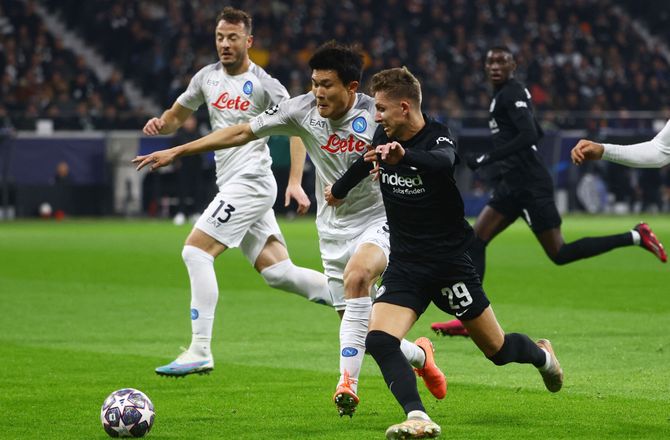 CL -Ærgerlig Lindstrøm: Napoli blandt de bedste i Europa lige nu