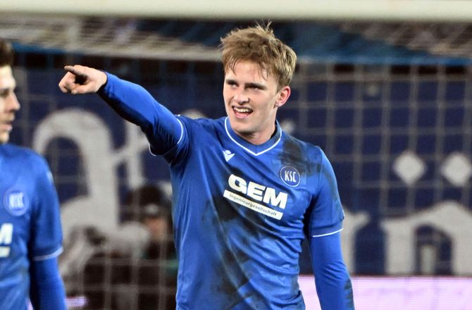 2. Bundesliga -Mikkel Kaufmann nettede igen i Karlsruhe-triumf