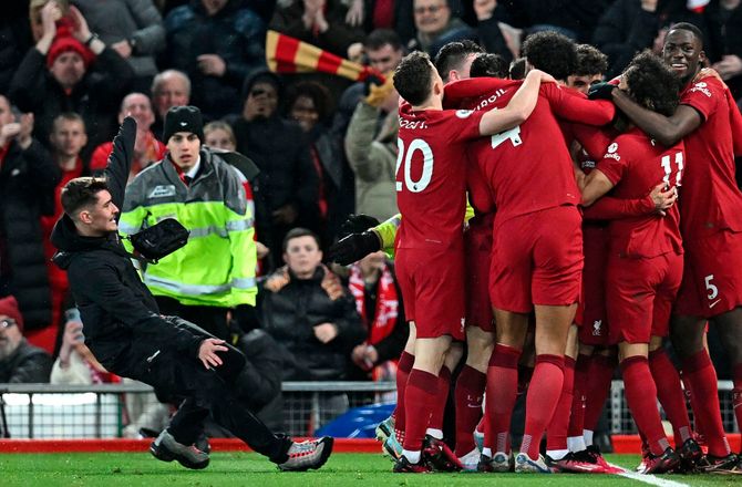 Premier League -Liverpool vil straffe baneløber: Kan få livstidskarantæne i hele PL