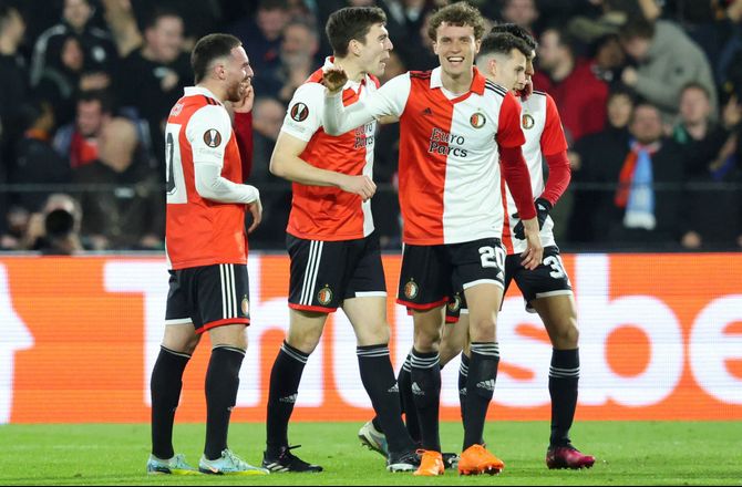 Europa League -Vanvittige Feyenoord smadrede Shakhtar med 7-1!