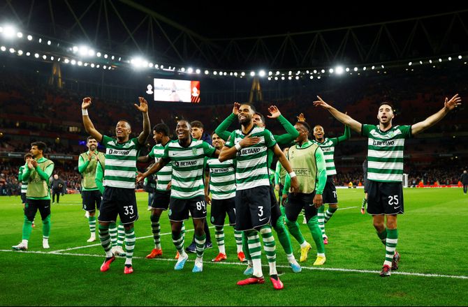 Europa League -Sporting sendte Arsenal ud: Fuldt fortjent