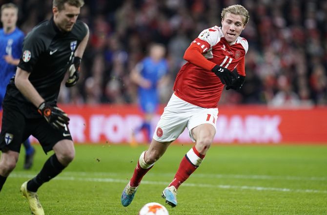 EM -SLUT: Danmark - Finland minut for minut
