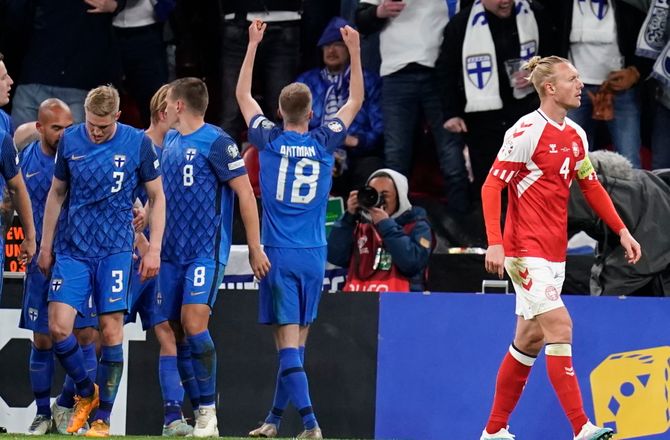 EM -Danmark slipper for Finlands delte topscorer