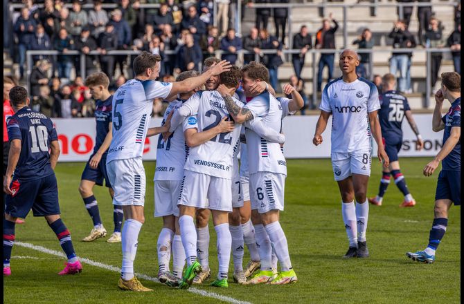 NordicBet Liga -Absurd scoring da Vendsyssel nedlagde FC Roskilde 