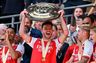 Rice vandt første trofæ med Arsenal: Jeg er oppe at køre