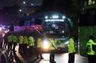 VM-feber: England mødt af pibekoncert