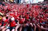 VM-feber: Nordmænd indtager Times Square igen