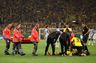 Måtte bæres ud fra banen: Nu melder Dortmund ud