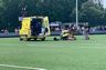Grim skade: GVI-spiller hentet af ambulance